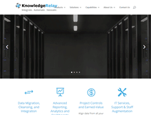 Tablet Screenshot of knowledgerelay.com